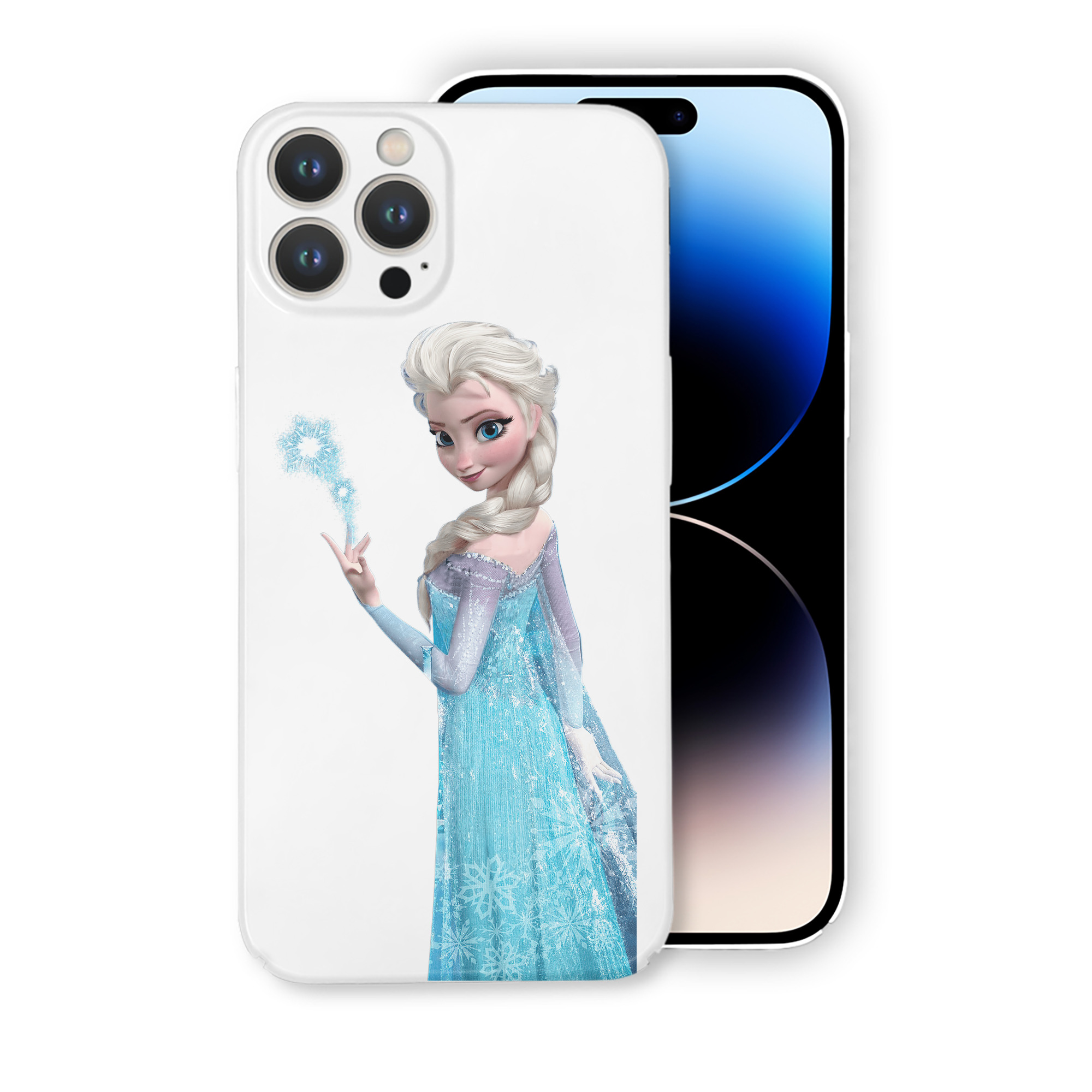 （画像用） アナと雪の女王 アンナ エルサ Frozen Anna Elsa 【iPhone 14シリーズ対応】ハードケース